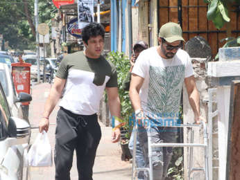 Aparshakti Khurrana spotted in Bandra