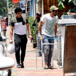 Aparshakti Khurrana spotted in Bandra