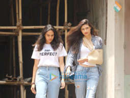Athiya Shetty spotted at a clinic