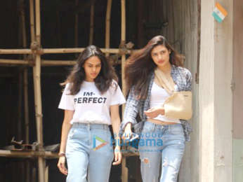 Athiya Shetty spotted at a clinic