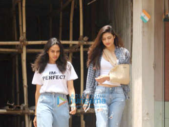 Athiya Shetty spotted at a clinic