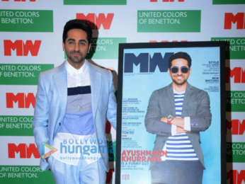 Ayushmann Khurrana graces the cover launch of the magazine Man's World