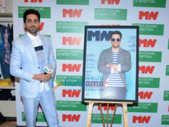 Ayushmann Khurrana graces the cover launch of the magazine Man's World