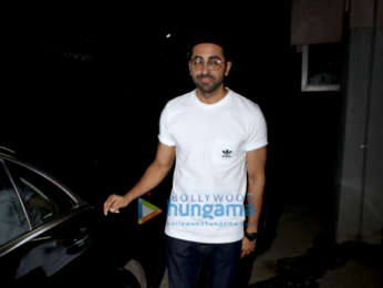 Ayushmann Khurrana spotted in Juhu