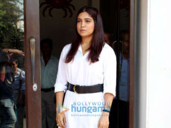 Bhumi Pednekar and Khushi Kapoor spotted at Bastian