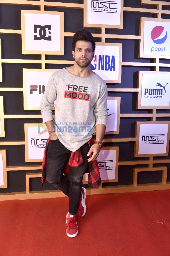 celebs snapped at myntra sneaker club in bangalore 5