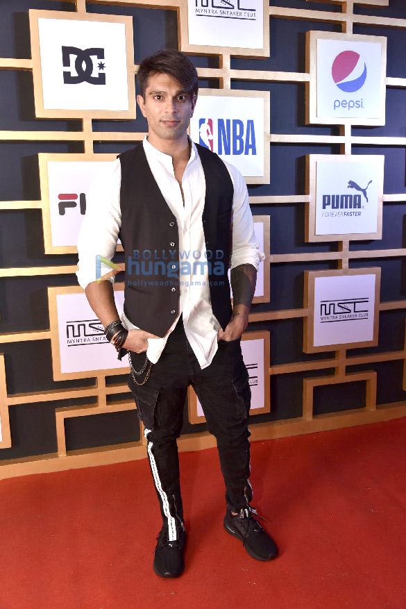 celebs snapped at myntra sneaker club in bangalore 6