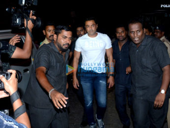 Celebs visit Salman Khan's home