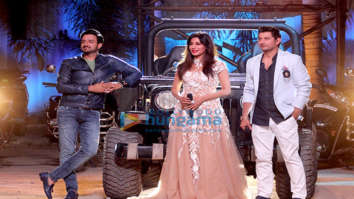 Chitrangda Singh, Siddharth Anand and Marzi Pestonji snapped on sets of DID Li’l Masters Season 4