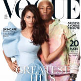 Cover Stars - Aishwarya Rai Bachchan and Pharrell Williams