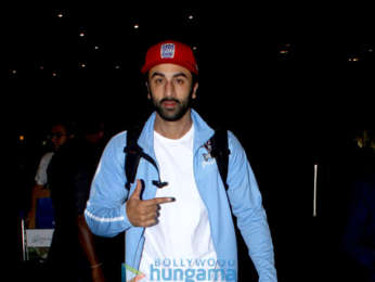 Deepika Padukone, Arjun Kapoor, Ranbir Kapoor and Abhishek Bachchan snapped at the airport