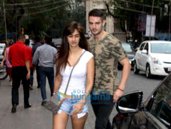 Disha Patani spotted at a salon