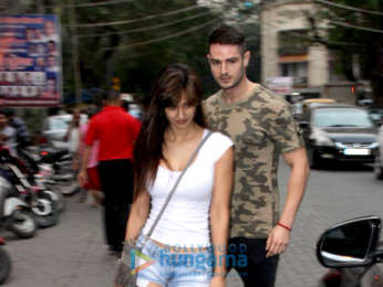 Disha Patani spotted at a salon