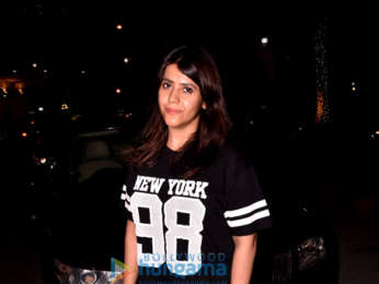 Ekta Kapoor snapped at BKC