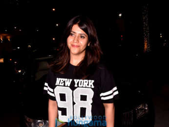 Ekta Kapoor snapped at BKC