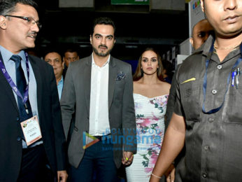 Esha Deol and Bharat Takhtani attend the inaugural ceremony of Children, Baby and Maternity Expo