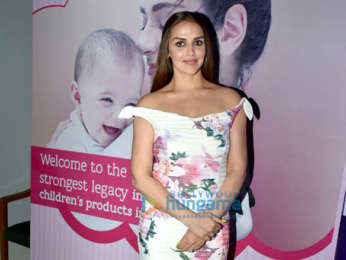 Esha Deol and Bharat Takhtani attend the inaugural ceremony of Children, Baby and Maternity Expo