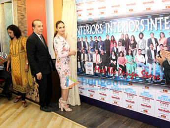 Esha Deol unveils the special issue of Society Interiors