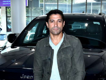 Farhan Akhtar promotes Jeep