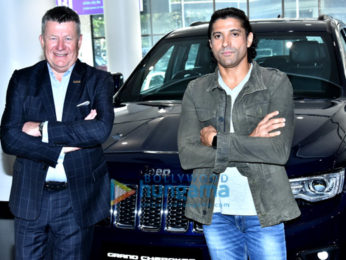 Farhan Akhtar promotes Jeep