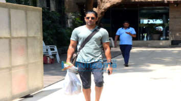 Farhan Akhtar spotted at Otters’ Club in Bandra