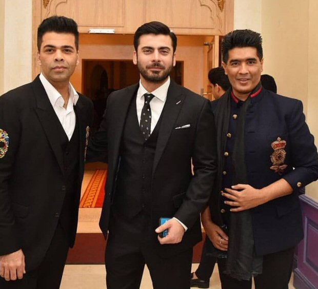 Fawad Khan reunites with Ae Dil Hai Mushkil director Karan Johar; meets Deepika Padukone in Dubai