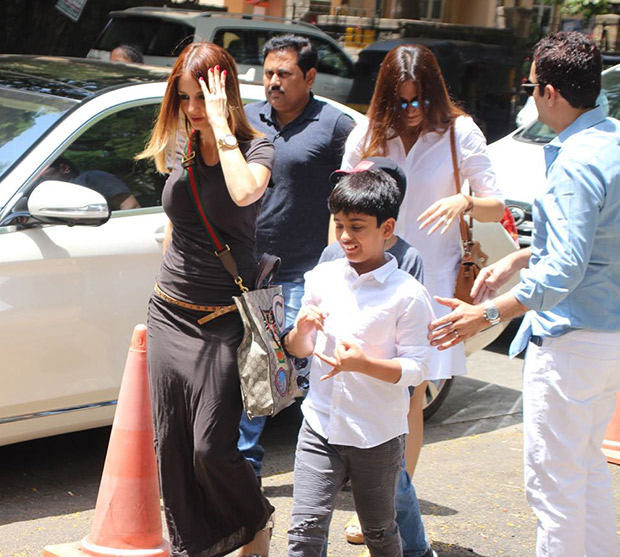 Hrithik Roshan and Sussanne Khan are one big happy family as they lunch with kids (see pictures)