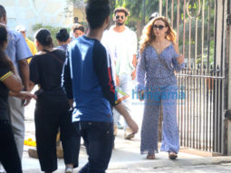 Iulia Vantur spotted at St. Andrew’s Church in Bandra