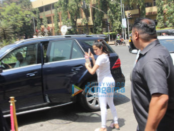 Janhvi Kapoor and Ishaan Khattar snapped at Bastian