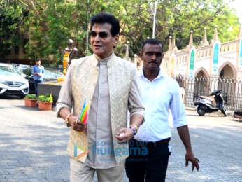 Jeetendra spotted at Mount Mary Church in Bandra