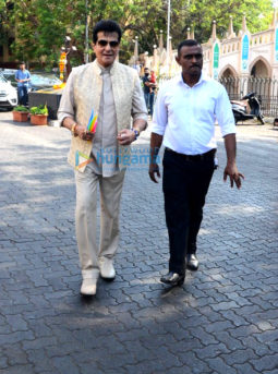Jeetendra spotted at Mount Mary Church in Bandra
