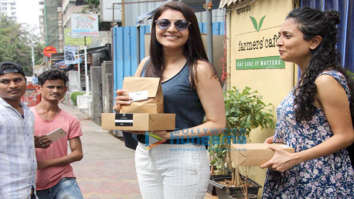 Kajal Aggarwal spotted at Farmers’ Cafe