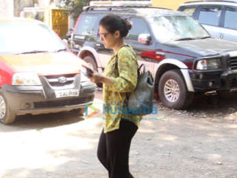 Kajol spotted in Versova