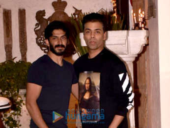 Karan Johar, Sanjay Kapoor and others snapped at a party at Sonam Kapoor's house