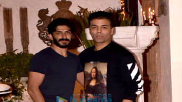 Karan Johar, Sanjay Kapoor and others snapped at a party at Sonam Kapoor’s house