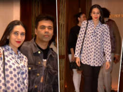 Kareena Kapoor Khan, Karisma Kapoor And Karan Johar Visit Manish Malhotra