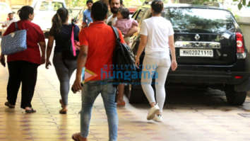 Kareena Kapoor Khan, Saif Ali Khan and Taimur spotted at play school