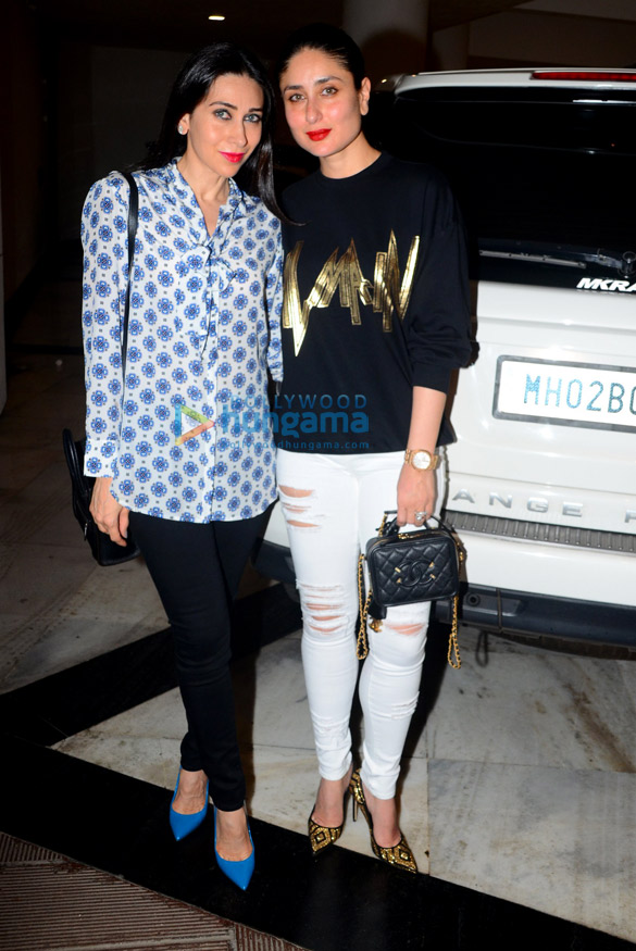 Kareena Kapoor Khan and Karisma Kapoor spotted at Manish Malhotra’s house Kareena Kapoor Khan and Karisma Kapoor spotted at Manish Malhotra’s house