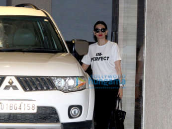 Kareena Kapoor Khan and Karisma Kapoor snapped with Taimur Ali Khan in Bandra