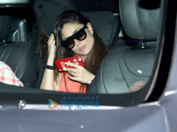 Kareena Kapoor Khan and Karisma Kapoor snapped with Taimur Ali Khan in Bandra