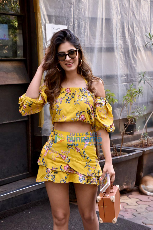 Karishma Sharma spotted at Indigo cafe in Andheri Karishma Sharma spotted at Indigo cafe in Andheri