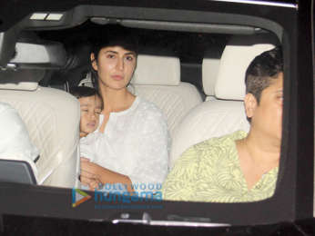 Katrina Kaif snapped with Salman Khan's nephew Aahil Sharma in Bandra