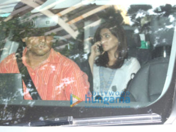 Kriti Sanon spotted at Sanjay Leela Bhansali's home in Juhu