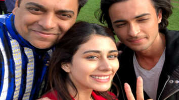 On The Sets Of The Movie Loveratri