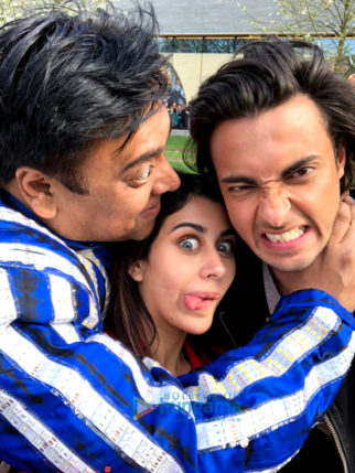 On The Sets Of The Movie Loveratri