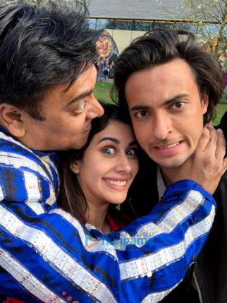On The Sets Of The Movie Loveratri