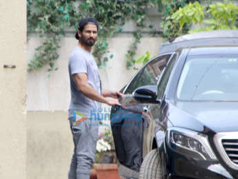 Malaika Arora and Shahid Kapoor spotted at the gym in Bandra