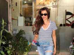 Malaika Arora spotted at Muah salon in Khar