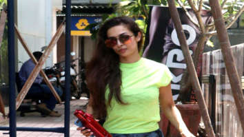 Malaika Arora spotted at the gym in Bandra