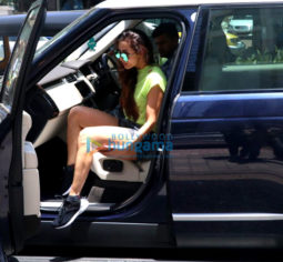 Malaika Arora spotted at the gym in Bandra